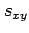 $ s_{xy}$