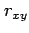 $ r_{xy}$