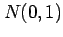 $ N(0,1)$