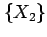 $ \{X_2\}$