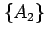 $ \{A_2\}$