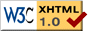 Strict XHTML 1.0!