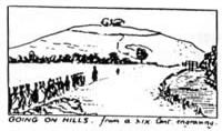 'Going on Hills', from a 19th century engraving
